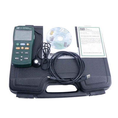 Xtester-Handheld Solar Power Meter Tester TES-132 400-1Knm Range 2000W/m2 & 634Btu/(ft2h) Data Logger SD Card 2G USB TES132