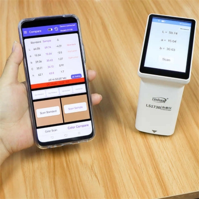 Musktool-Linshang LS173 Smart Touch Screen Colorimeter Color Meter Tester for Coating Ceramic Plastic Paint Color Measure