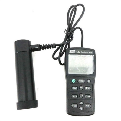 Musktool-Luminance Meter TES-137 Dual Display 4-digit LCD Lux Meter TES137 Light Meter Lightness Tester Screen Brightness Meter