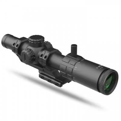 Musktool-BOO004 1-6X24 SF First Focal Plane 30mm Tube Etched Glass Illuminated Scope Sight With 22MM Aluminum Tactical Scope Mount