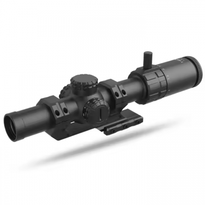 Musktool-BOO004 1-6X24 SF First Focal Plane 30mm Tube Etched Glass Illuminated Scope Sight With 22MM Aluminum Tactical Scope Mount