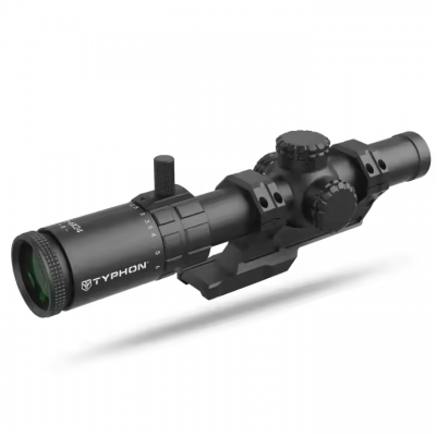 Musktool-BOO004 1-6X24 SF First Focal Plane 30mm Tube Etched Glass Illuminated Scope Sight With 22MM Aluminum Tactical Scope Mount