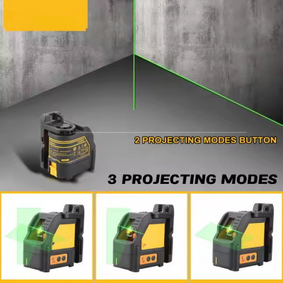 Musktool-DW088CG Beam Cross Line Laser Level High Precision Vertical Horizontal Dotting Instrument Rotary Laser Levels