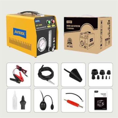 Musktool-2025 Factory Price SDT205S Car Smoke Leak Pipe Leak Detector EVAP System Tester