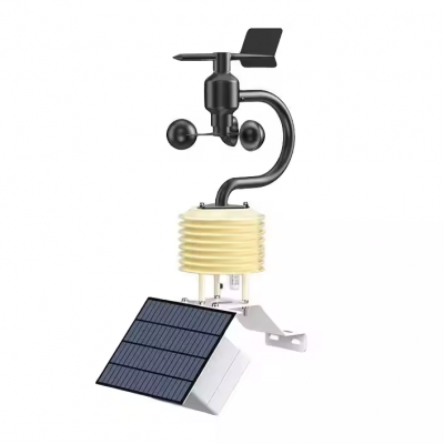 Musktool-CE RS485 Output Air Temperature Humidity Gas Wind Speed And Direction Sensor All In One Compact Weather Station For Industrial