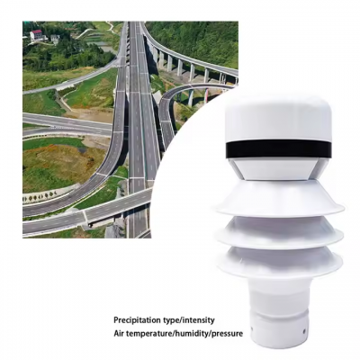 Musktool-RS485 Lora Lowan 4G Gprs Wireless Radar Precipitation Sensor Weather Station Monitor Rain Snow Hail Quantity and Intensity Meter
