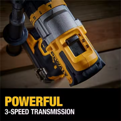 Musktool-DCD999 1/2in Brushless Cordless Hammer Drill Driver Kit 20V Tools Hammer Impact Drill 2000RPM 126NM Variable Motor