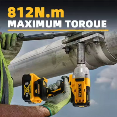 Musktool-DCF892 Electric Cordless 1/2\" Brushless Impact Wrench Compact Three-Speed Pneumatic Cannon Industrial Power Wrenches