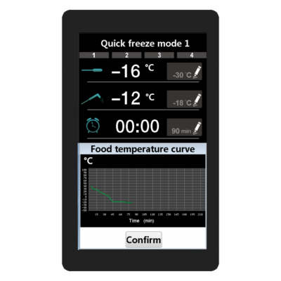 Musktool-SF486 Quick Freezer Color Touch Screen Thermostat Digital Temperature Controller