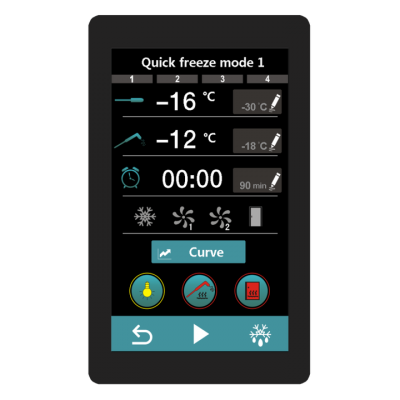 Musktool-SF486 Quick Freezer Color Touch Screen Thermostat Digital Temperature Controller
