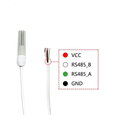 Musktool-OEM ODM High RS485 Modbus Temperature Humidity Sensor Digital Output Temp Detector Module for Agricultural Environmental Sensors
