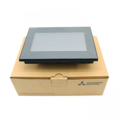 Musktool-GS2107-WTBD In Stock 7 Inch Panel HMI Rs232 Touch Screen  Mitsubishi Gs2107 Hmi PLC HMI Touch Screen Panel GS2107-WTBD All in One