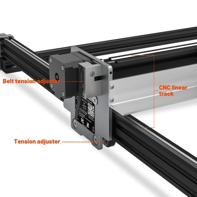 Musktool- NEJE 3 Max V2 N40630 Laser engraving machine CNC router tabletop wireless cutting machine cutting engraving machine GRBL wireless control DIY wood
