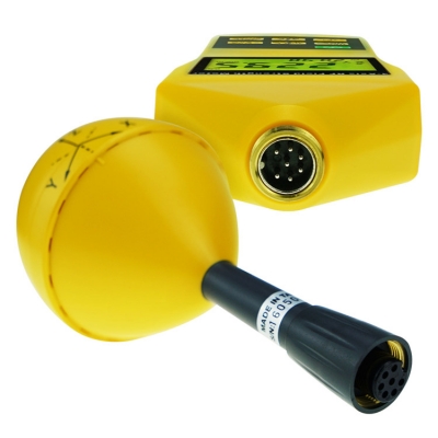Musktool-3-Axis Triaxial RF Field Meter 10MHz to 8GHz Field Strength Detector Tester W Tripod Mounting & Alarm Electromagnetic Radiation