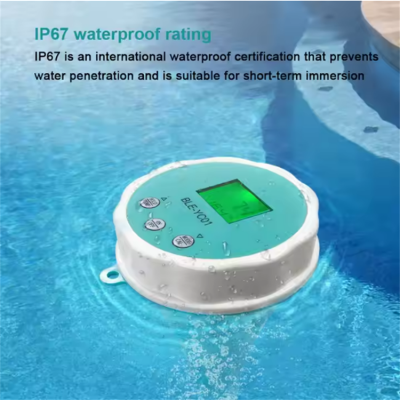 Musktool-BLE-YC01 Smart Blue tooth Online Chlorine Tester 6 in 1 Chlorine/pH/TDS/EC/ORP/TEMP ph Meter for Swimming Pool
