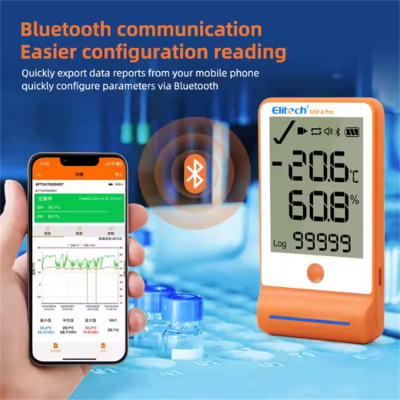 Musktool-GSP-6Pro Temperature Logger Usb Automatic Data Logger Refrigerated Cold Chain Transport High-precision Thermometer