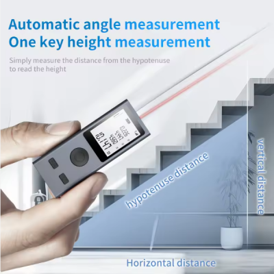 Musktool-KL01-50m-ODM OEM Micro Laser Rangefinder Millimeter Accuracy High Precision Infrared Mini Laser Rangefinder KL01