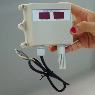 Musktool-RS-WS---SMG---EX Manufacture Analog RS485 Air Temperature Humidity Sensor with Display Screen