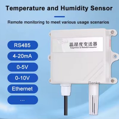Musktool-RS-WS---2---EX Modbus 0-5V 0-10V 4 20mA RS485 High Temperature Humidity Sensor