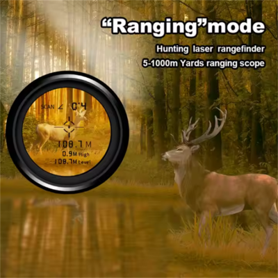 Musktool-NK-600M NOHAWK Distance Meter Laser Rangefinder Telescope Golf Rangefinder 6.5X Hunting Rangefinder