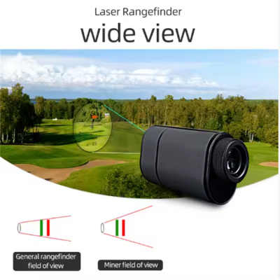Musktool-Minier-Nohawk 600m OEM ODM Golf Laser Rangefinder Minier Model Small Smart OLED Laser Rangefinder Slope Pin Seeker