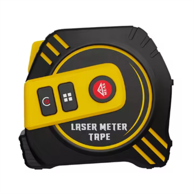 Musktool-T2-3 in 1 Laser Tape Measure Factory Direct Electric Laser Measuring Tape 40m/60m/80m Meter Feet and Inch
