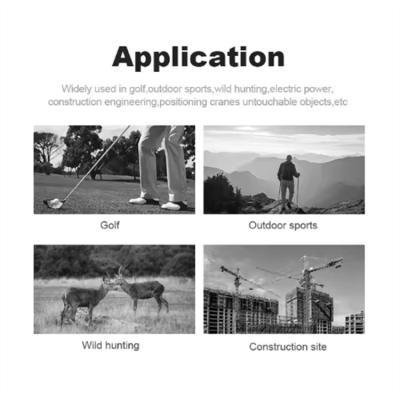 Musktool-NK-600M NOHAWK Distance Meter Laser Rangefinder Telescope Golf Rangefinder 6.5X Hunting Rangefinder