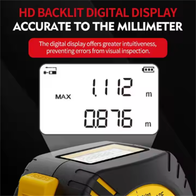 Musktool-T2-ODM OEM 40M Household Digital Laser Measuring Tape Distance Meter