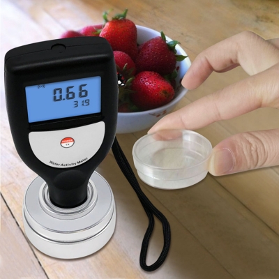 Musktool-High Precision Moisture Analyzer for Food Safety and Quality Control Digital LCD 0 to 1.0aw Range Food Water Activity Meter
