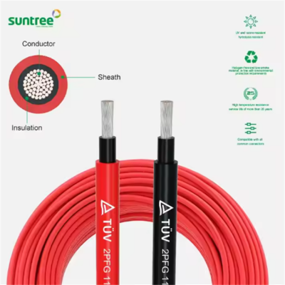Musktool-pv-4mm-DC Solar System 1.5mm Cable Electrical Cable Wire EN50618 IEC 62930 4mm2 6mm2 10mm2 1000VAC 1500VDC Wire