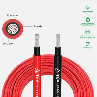 Musktool-pv-4mm-pv cable 6mm 800V 1000V 1200V 1.5mm cable electrical cable wire wire 25 years product lifetime