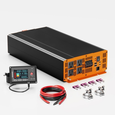 Musktool-Pure Sine Wave Power Inverter 1KW ~8KW 12V24V DC to 110V AC Converter for Car RV Solar Home  ETL Certified