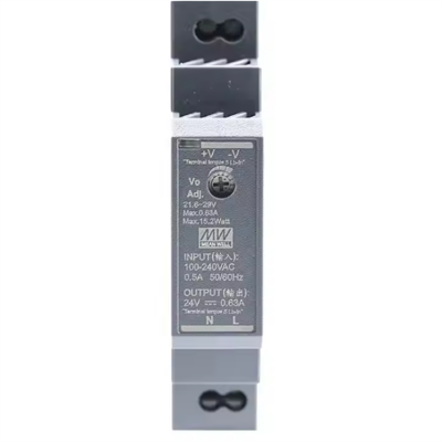 Musktool-HDR-15-24 15W 24V 0.63A DIN Rail AC-DC Switching Power Supply Single Output 5V 12V 15V 48V LED Applications 1A Output