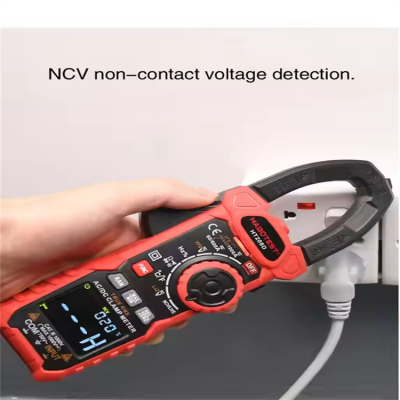 Musktool-HT208D Professional High Precision 6000 Counts True RMS Multimeter 1000A Inrush Current Best AC DC Autorange Digital Clamp Meter