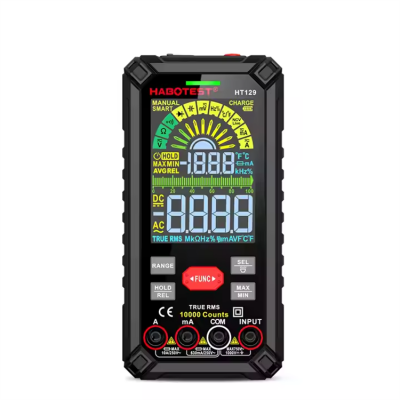 Musktool-Good Price China Top 10 Electrical Smart Rechargeable 10000 Counts Digital Multimeter Tester Habotest Multi Meter Tools HT129