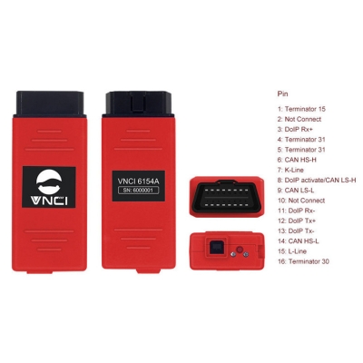 Musktool-VNCI 2023 6154A DOIP ODIS 9.10 Plastic Car OBD2 Scanner VW AUDI Diagnostic Tools with CAN FDDOIP 1-Year Warranty