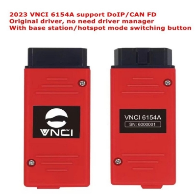 Musktool-VNCI 2023 6154A DOIP ODIS 9.10 Plastic Car OBD2 Scanner VW AUDI Diagnostic Tools with CAN FDDOIP 1-Year Warranty