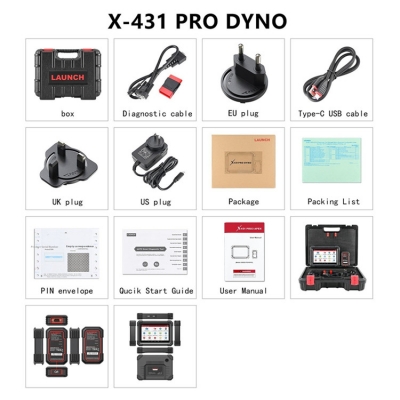 Musktool-Launch X431 Pro Dyno Multi-Language Car Fault Diagnosis Instrument Decoder AC Code Reader Engine Analyzer 1 Diagnostic Tools