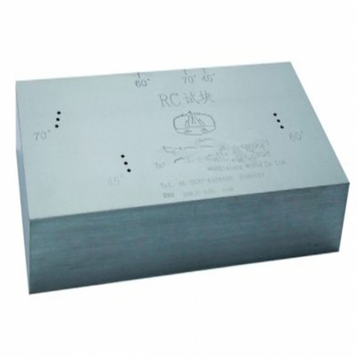 Musktool-RC test block - Ultrasonic test block for welding seam of building steel structure