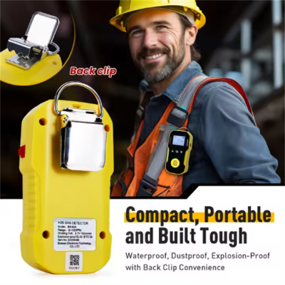 Musktool-90A-For Bosean Portable Personal Gas Detector Handheld Unit for O2 H2S CO NH3 SO2 Etc. Factory Price Gas Analyzers