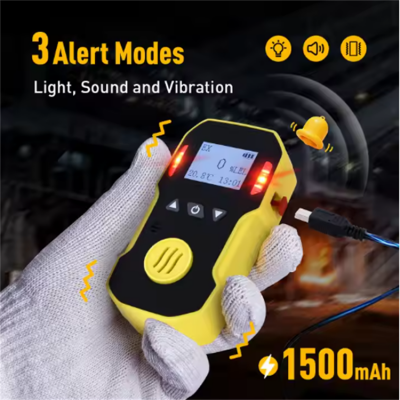 Musktool-90A-For Bosean Portable Personal Gas Detector Handheld Unit for O2 H2S CO NH3 SO2 Etc. Factory Price Gas Analyzers