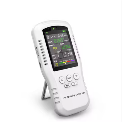 Musktool-T-Z01pro-Bosean Portable CO2 Pm2.5 Detector Handheld air Quality Monitor Pm2.5 Hcho Temperature Detector Pm2.5 Pm10 Tvoc Hcho Monitor