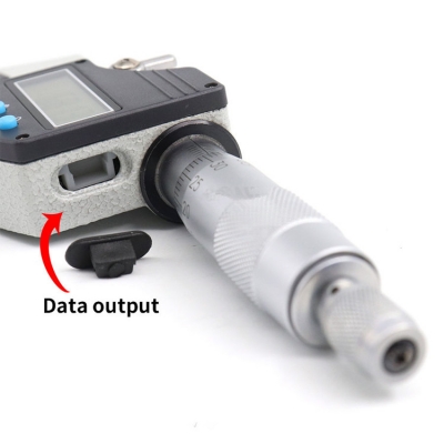 Musktool-CTM025-0-25MM0-1 2-way Electronic Digital Outside Micrometer with Laser Engraved Scale and Carbide Tipped