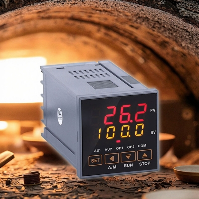 Musktool-PU90 High Quality Programmable Temperature Controller with Ramp Soak for Annealing Furnaces Brazingsoldering Systems