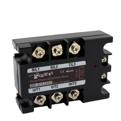 Musktool-MS-3DA4860 High Power 3-Phase Solid State Relay with 2 Years Warranty and Epoxy Protection